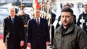 Vilniuje vie&scaron;i Lenkijos ir Ukrainos vadovai