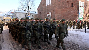 NATO daugianacionalinė kovinė grupė tapo sudėtine Lietuvoje dislokuotos Vokietijos brigados dalimi