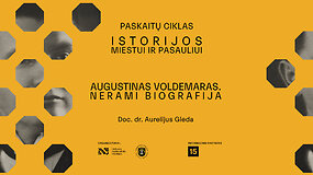 Doc. dr. Aurelijaus Giedos paskaita &bdquo;Augustinas Voldemaras. Nerami biografija&ldquo;