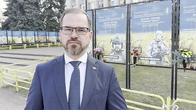 Robertas Kaunas i&scaron; Kyjivo: mūsų kariai intensyviau keisis patirtimi oro gynybos srityje