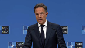 NATO vadovas reaguoja į oro pavojų Baltijos &scaron;alyse: atsakas tinkamas
