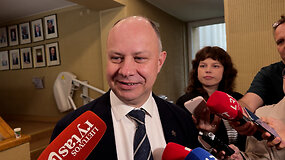 Aurelijus Veryga prie&scaron; socdemų posėdį: &bdquo;Tikiuosi, kad tos pačios ministerijos ir liks&ldquo;