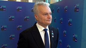 Gitanas Nausėda i&scaron; NATO vir&scaron;ūnių susitikimo Ankaroje: tikisi didesnio Lietuvos oro erdvės saugumo