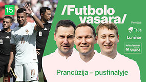 &bdquo;Futbolo vasara&ldquo;: Mbappe &scaron;edevras ir Maroko priekai&scaron;tai