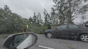 Audros padariniai Anyk&scaron;čių rajone