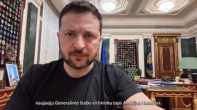 Volodymyras Zelenskis: &bdquo;Darysime viską, kad diplomatija būtų veiksminga&ldquo;