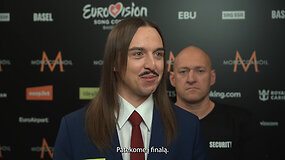 Tommy Cash reakcija po patekimo į finalą: &bdquo;Jausmas kaip veiksmo filme&ldquo;