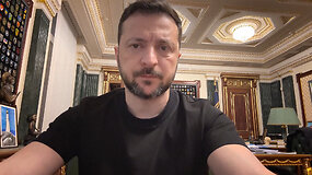 Volodymyro Zelenskio komentaras apie JAV smūgį Irano branduoliniams objektams
