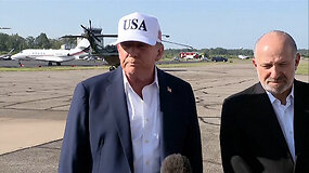 Paklausė, kodėl JAV nepadeda Ukrainai kaip Izraeliui &ndash; &scaron;tai ką atsakė Trumpas