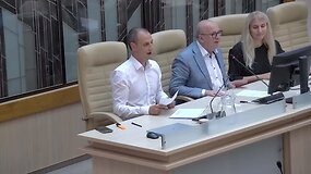 Visvaldo Matijo&scaron;aičio pasisakymas apie liemenėles tarybos posėdžio metu
