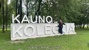 Influencerė Akvilė Knyguolis Kauno kolegijoje atrado i&scaron;ties įdomių studijų &ndash; kokios jos ir kodėl verta čia studijuoti?