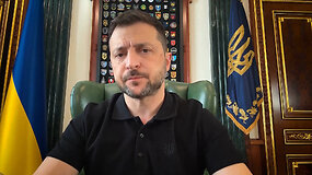Zelenskis: Ukrainos kariuomenė imasi veiksmų &bdquo;padėčiai i&scaron;taisyti&ldquo; Pokrovsko regione