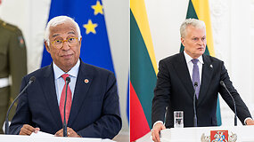 Prezidentas susitiko su Ant&oacute;nio Costa: &bdquo;Tai yra solidus pagrindas tolesnėms deryboms&ldquo;