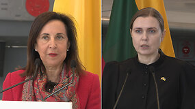&Scaron;akalienė susitiko su Ispanijos gynybos ministre: NATO turi pereiti prie oro gynybos