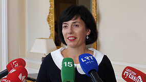 Vaida Aleknavičienė: premjerė kandidatūrą vertina kaip tinkamą