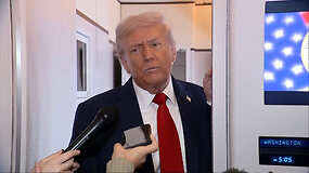 Trumpas: didžiuočiausi galėdamas aplankyti Gazą