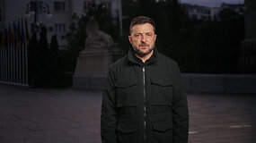 Zelenskis: po ugnies nutraukimo Gazos Ruože atsirado &bdquo;naujas taikos impulsas&ldquo; ir Ukrainoje