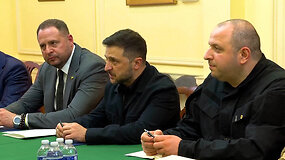 Zelenskis susitinka su JAV gynybos pramonės ir energetikos sektoriaus atstovais