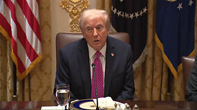 Trumpas: &bdquo;Mes norime tam padėti ta&scaron;ką&ldquo;
