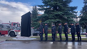 Paminklo Rolandui Venslauskiui atidengimas