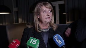V.Blinkevičiūtė paklausta apie koaliciją su R.Žemaitaičiu žada atsakymą ryte