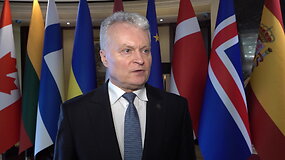 Gitanas Nausėda: &bdquo;Ukraina neturi jaustis vieni&scaron;a&rdquo;