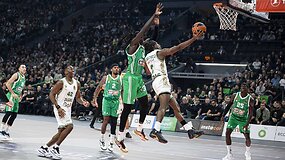 Iki kol sugriuvo: &bdquo;Žalgiris&ldquo; du kėlinius dominavo prie&scaron; Eurolygos čempionus
