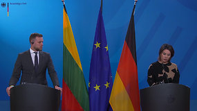 Berlynas nepalenkiamas? Lietuvos ir Vokietijos ministrai dėlioja skirtingus akcentus dėl Vokietijos brigados