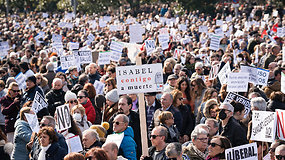 Madride – šimtatūkstantiniai protestai: reikalauja daugiau lėšų viešajai sveikatos apsaugai