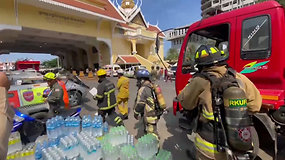 Žuvusiųjų per gaisrą Kambodžos viešbutyje-kazino skaičius išaugo iki 19