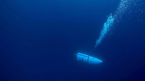 Netikėtai dingus „Titaniką“ tyrusiam povandeniniam laivui – pasigirdo pirmieji smūgių garsai