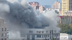 Rusų valdžios būstinę Donecke supurtė sprogimai