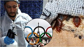 Olimpiados sostinėje – nerimas dėl patalinių blakių: Paryžius baiminasi atgrasyti turistus