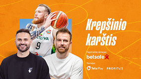 „Krepšinio karštis“: L.Kleiza ir M.Gecevičius apie pergalę prieš Graikiją ir prognozė mačui su JAV