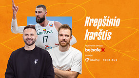 „Krepšinio karštis“ su L.Kleiza ir M.Gecevičiumi: Latvijos pamoka, Lietuvos rinktinės įvertinimas ir spėjimas finalui