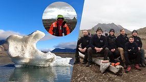 Klaipėdos mokslininkai lankėsi Arktyje: neatpažįstamai pasikeitęs ledynas ir ruonių vizitas