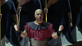 Operoje „Aida“ – ir pasaulinio lygio žvaigždės: Gastonas Riveras, Jorge Puerta, Justina Gringytė