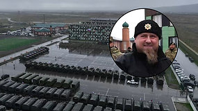 R.Kadyrovas: 3 tūkst. vyrų yra pasirengę prisijungti prie Rusijos invazijos į Ukrainą