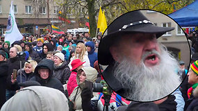 Protestas prie Seimo: ko nori ir kodėl pyksta jo dalyviai?