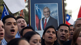 Gedulas Čilėje: sraigtasparnio katastrofoje žuvo buvęs šalies prezidentas