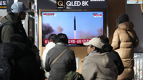 Pietų Korėja smerkia kaimynės veiksmus: įspėjo, kad Š.Korėja atsakinga už tolesnes pasekmes