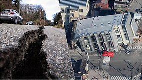 Žemės drebėjimas Japonijoje sukėlė virtinę kitų nelaimių: kilo cunamis ir gaisrai