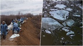 Kazachstane didžiausi potvyniai per kelis dešimtmečius: evakuota 100 tūkst. žmonių