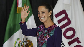 Meksika išsirinko: C.Sheinbaum tapo pirmąja šalies moterimi prezidente