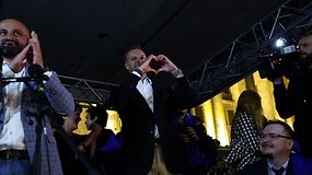 Landsbergis kreipėsi į 30 tūkst. kartvelų minią: Tbilisis pajuto Baltijos šalių palaikymą