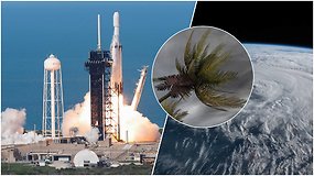 SpaceX „Falcon Heavy“ raketa į orbitą pakėlė galingą orų palydovą GOES-U