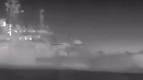 Ukrainos karinė žvalgyba pademonstravo, kaip paskandino rusų desantinį laivą