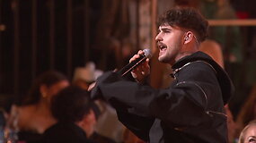 M1 muzikos apdovanojimuose pasirodęs Pijus Opera pasiuntė žinią Žemaitaičiui