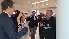 Černiauskas ir Gedvilas bandė apsikeisti dovanomis