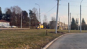 Vilniuje pavakarę buvo sustoję troleibusai